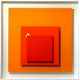 Homage to Josef Albers 'The burning square'