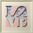 Homage to Robert Indiana 'Love is in the air'