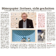 Volker Kühn-Ausstellung im Münchner Merkur vom 2. Dezember 2011